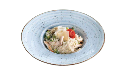 Ризото с пиле, броколи и горгонзола