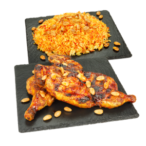 Пиле + 2 гарнитури