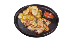 Пилешка пържола от бут