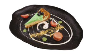 Торта бял Линд със зелен чай