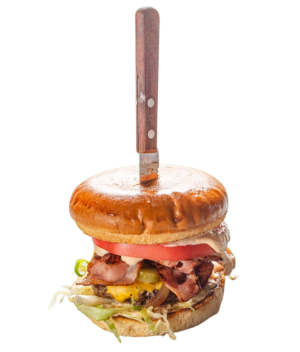 Бургер "Bacon and cheese"