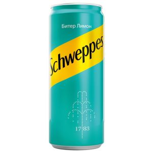 Schweppes Битер лимон 330 мл.