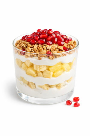Скир с банан и ананас
